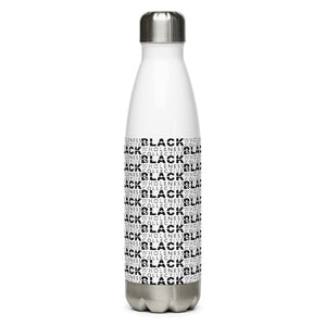 BLACK WHOLENESS COLLECTIVE WATER BOTTLE